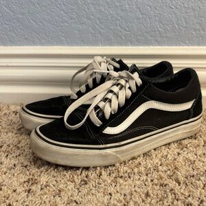 Vans Black and White Classic Sneakers